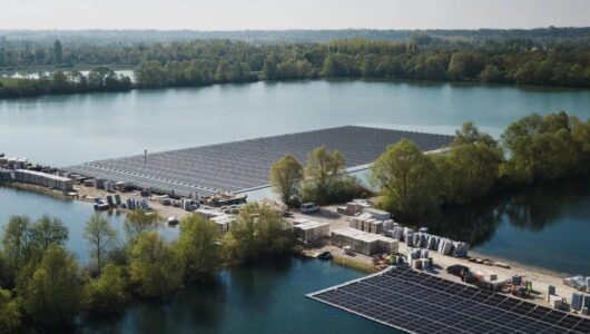 EU’s Largest Floating PV Project Launched by Q Energy and DAS Solar in France