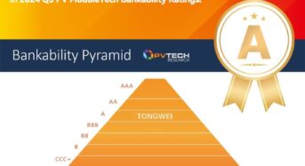 Tongwei Solar Ranks A in Q3 2024 PV ModuleTech Bankability Rankings