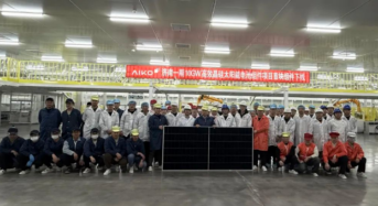 10GW! AIKO Rolls Out BC Module from New Factory in Jinan, China