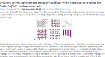 23.4%! PCE Achieved in Flexible Tandem Perovskite Solar Cells by Westlake University